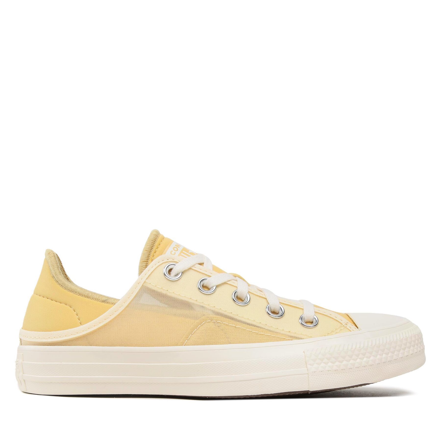 Sneakers aus Stoff Converse Chuck Taylor All Star Crush Heel A03504C White/Yellow von Converse