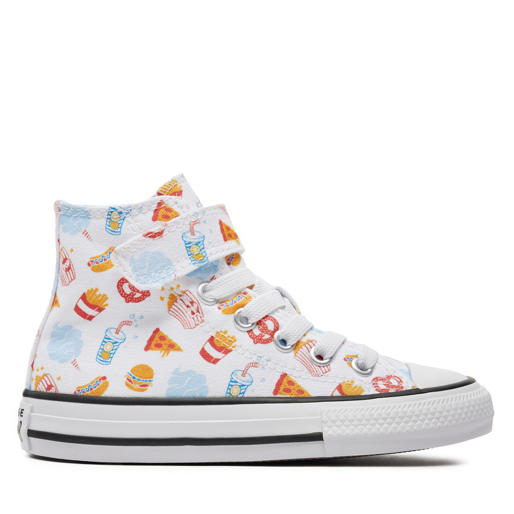 Sneakers aus Stoff Converse Chuck Taylor All Star Easy On Snacks A07377C Weiß Sneakers aus Stoff Converse Chuck Taylor All Star Easy On Snacks A07377C Weiß von Converse