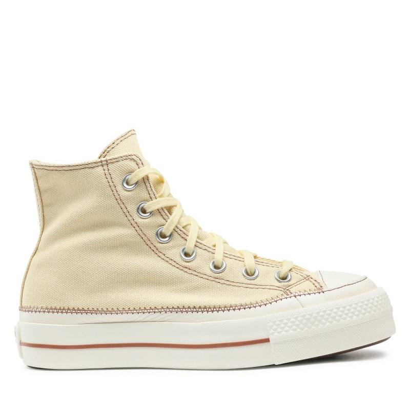 Sneakers aus Stoff Converse Chuck Taylor All Star Lift A04659C Brown/Tan von Converse