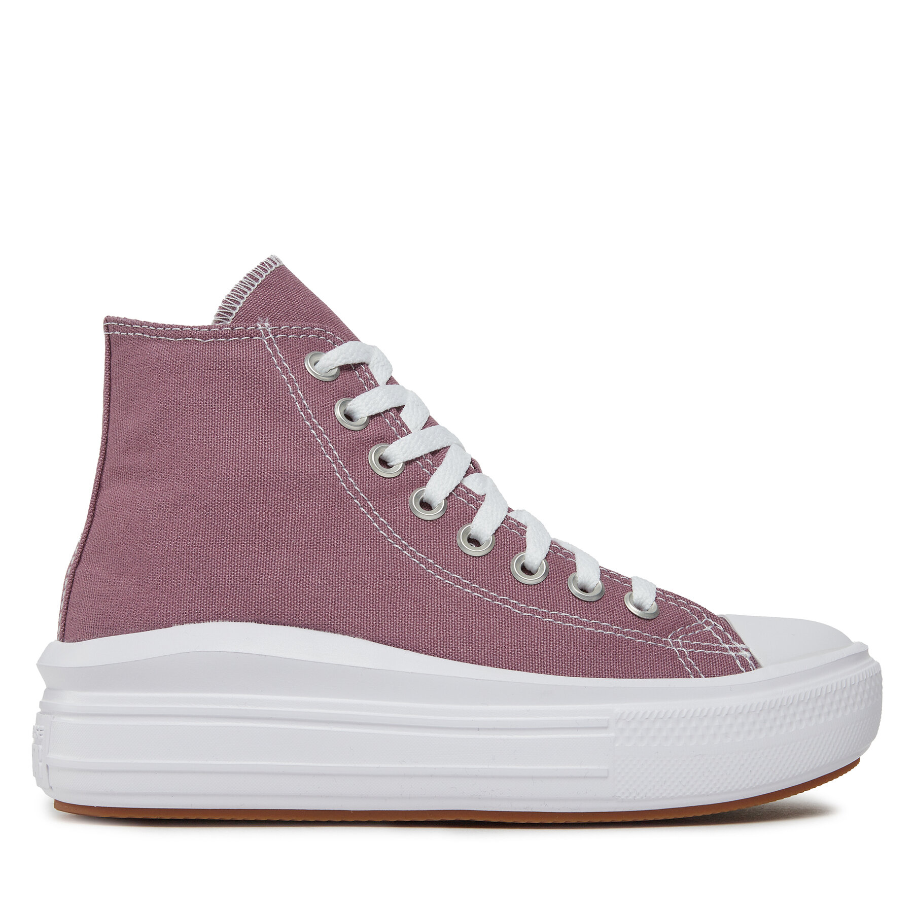 Sneakers aus Stoff Converse Chuck Taylor All Star Move A05477C Lavender/Tan von Converse