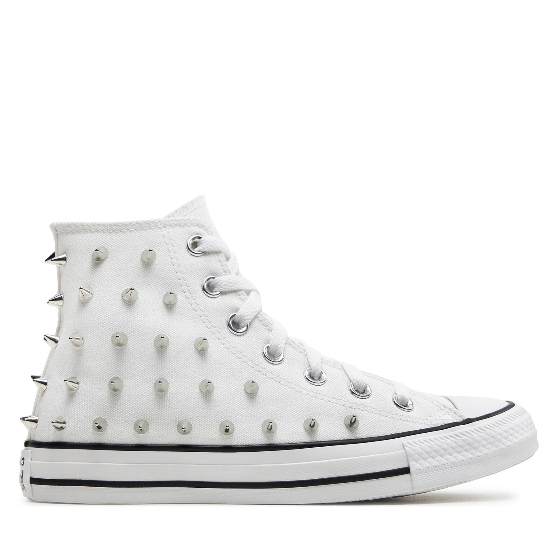Sneakers aus Stoff Converse Chuck Taylor All Star Studded A06444C White/Black/White von Converse