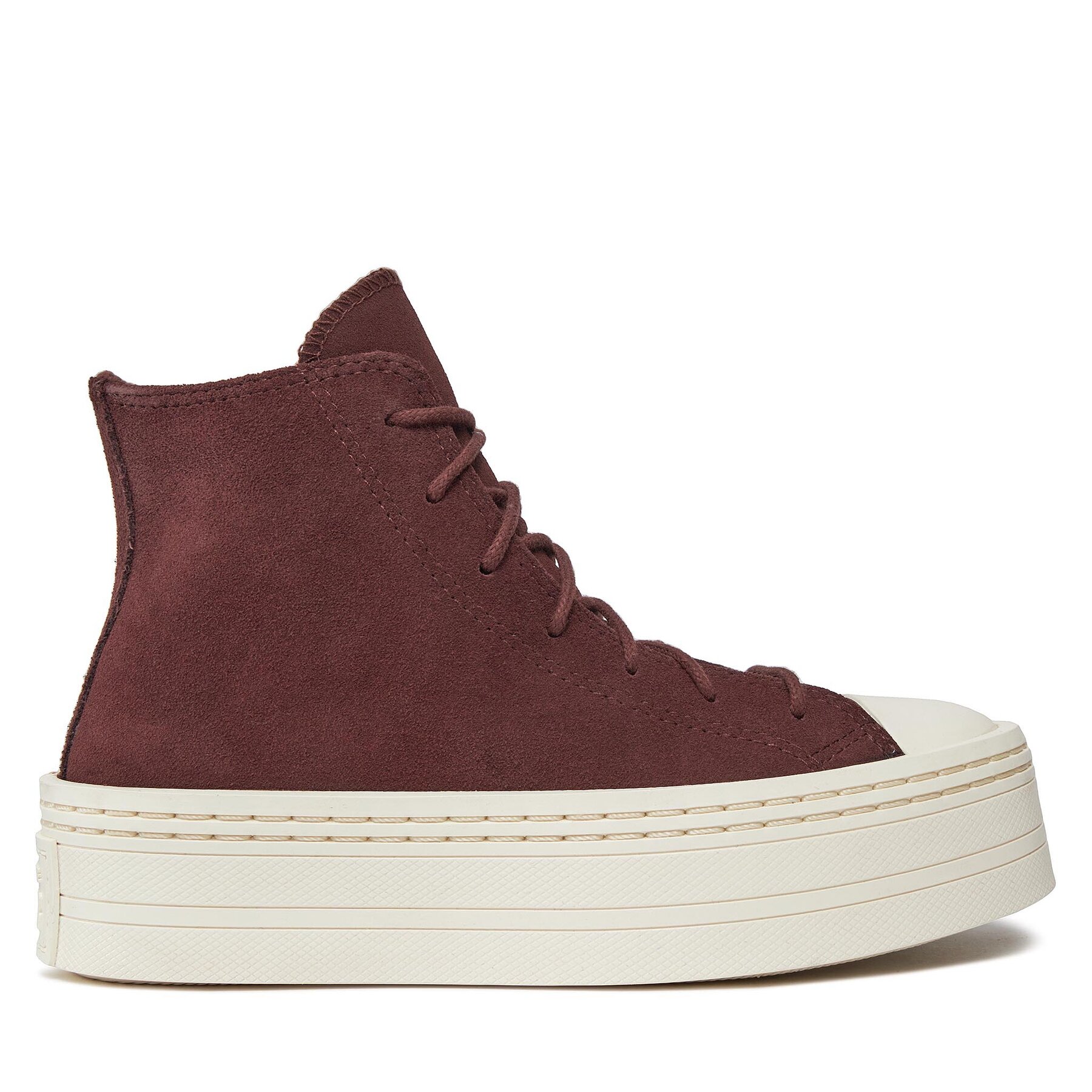 Sneakers aus Stoff Converse Chuck Taylor As Modern Lift A06783C Brown/Black von Converse