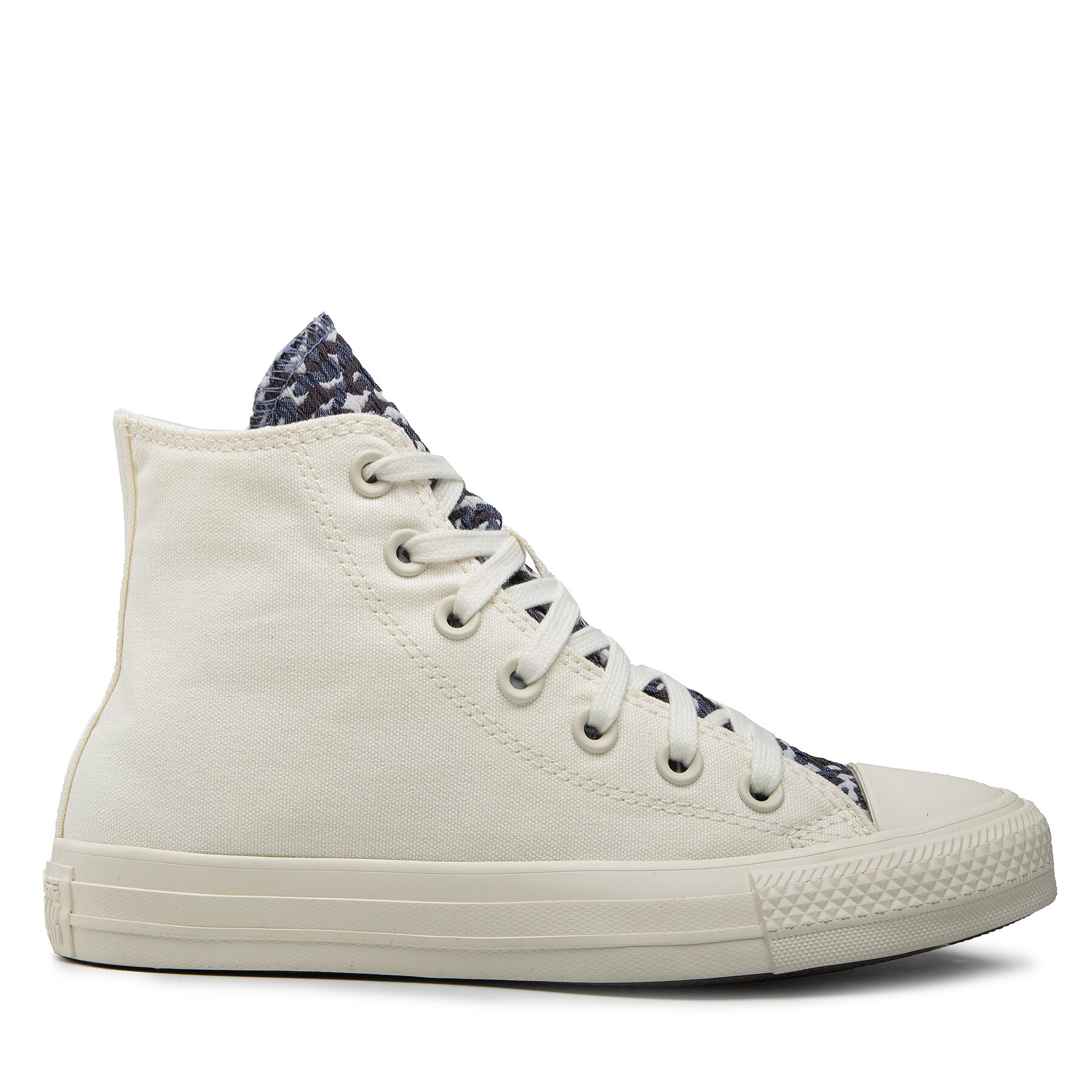 Sneakers aus Stoff Converse Ctas Hi A00884C Egret/Slate Lilac/Egret von Converse