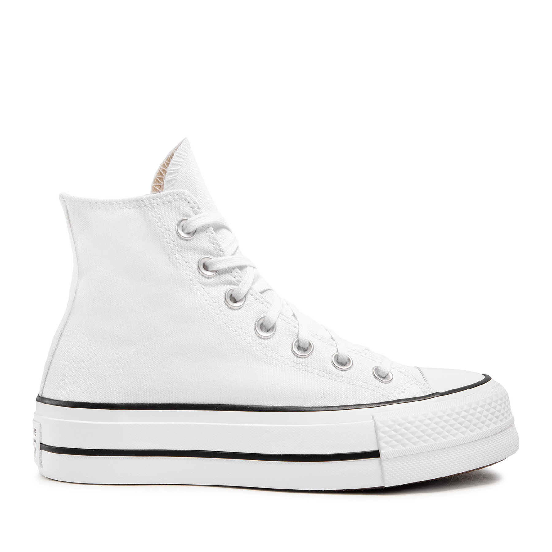 Sneakers aus Stoff Converse Ctas Lft Hi 560846C White/Black/White von Converse