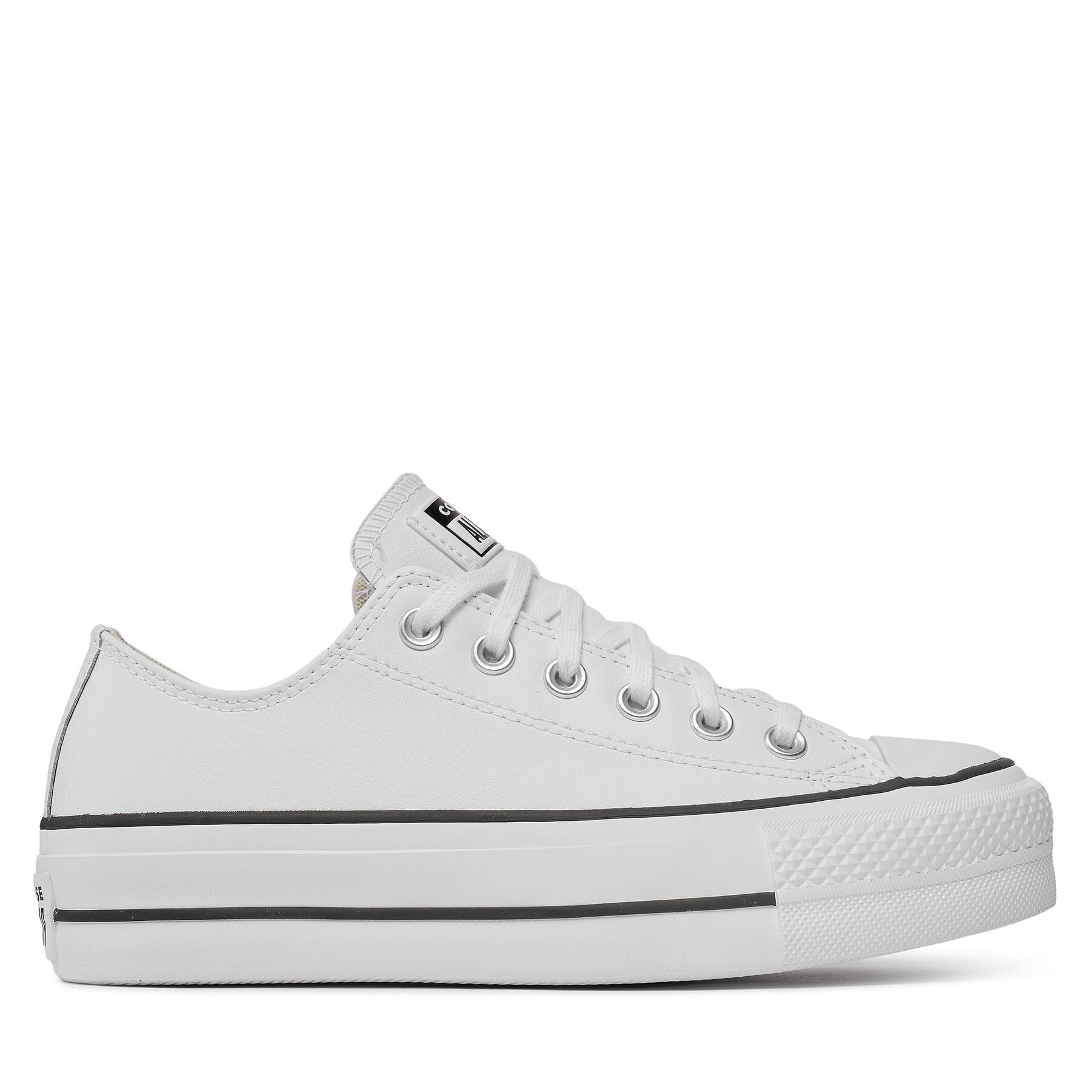 Sneakers aus Stoff Converse Ctas Lift Clean Ox 561680C White/Black/White von Converse