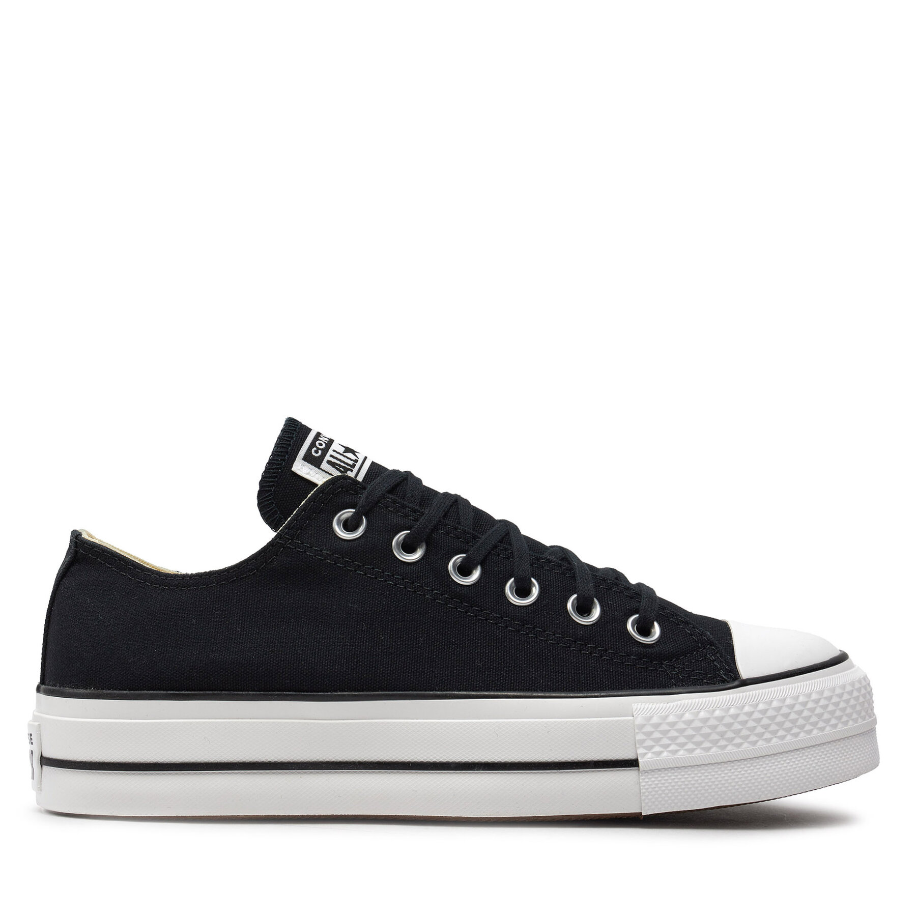 Sneakers aus Stoff Converse Ctas Lift Ox 560250C Black/White/White von Converse