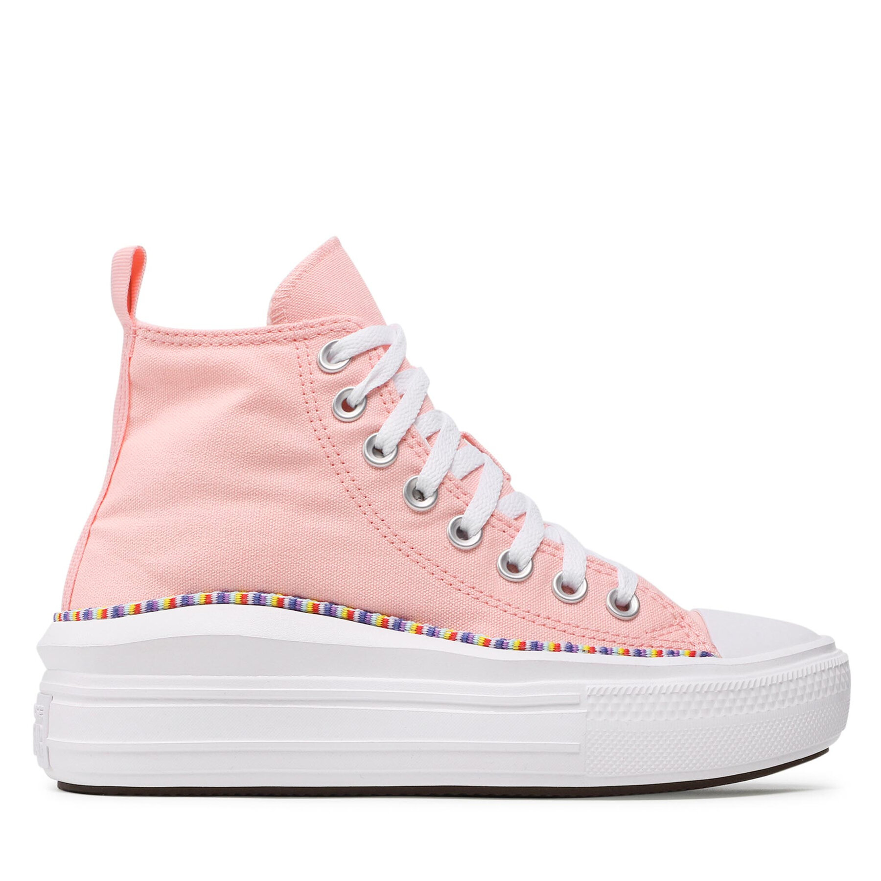 Sportschuhe Converse Ctas Move Hi 272853C Storm Pink/Washed Indigo/White von Converse