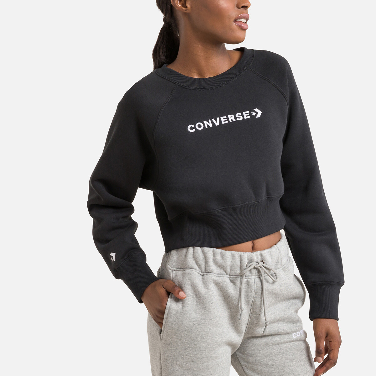 Sweatshirt mit Logo auf der Brust von Converse