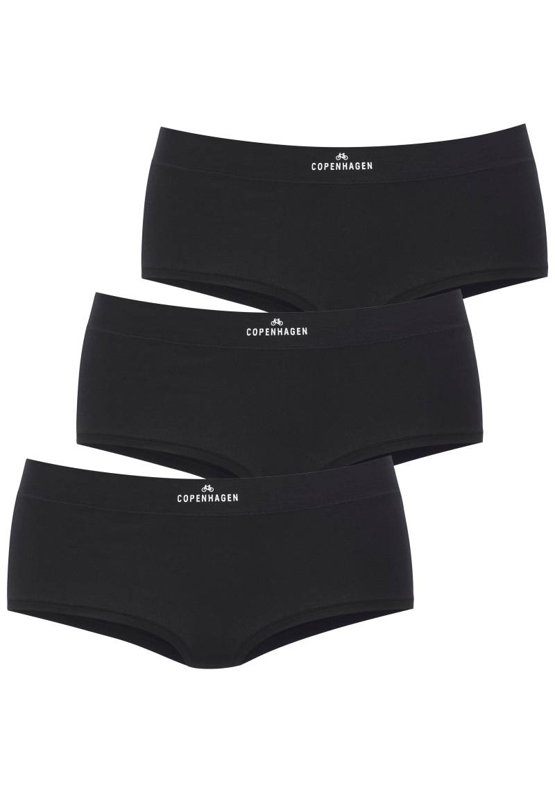 Copenhagen Studios Panty »mit Logodruck am Bund«, (3er-Pack), aus softer Bio-Baumwollqualität von Copenhagen Studios