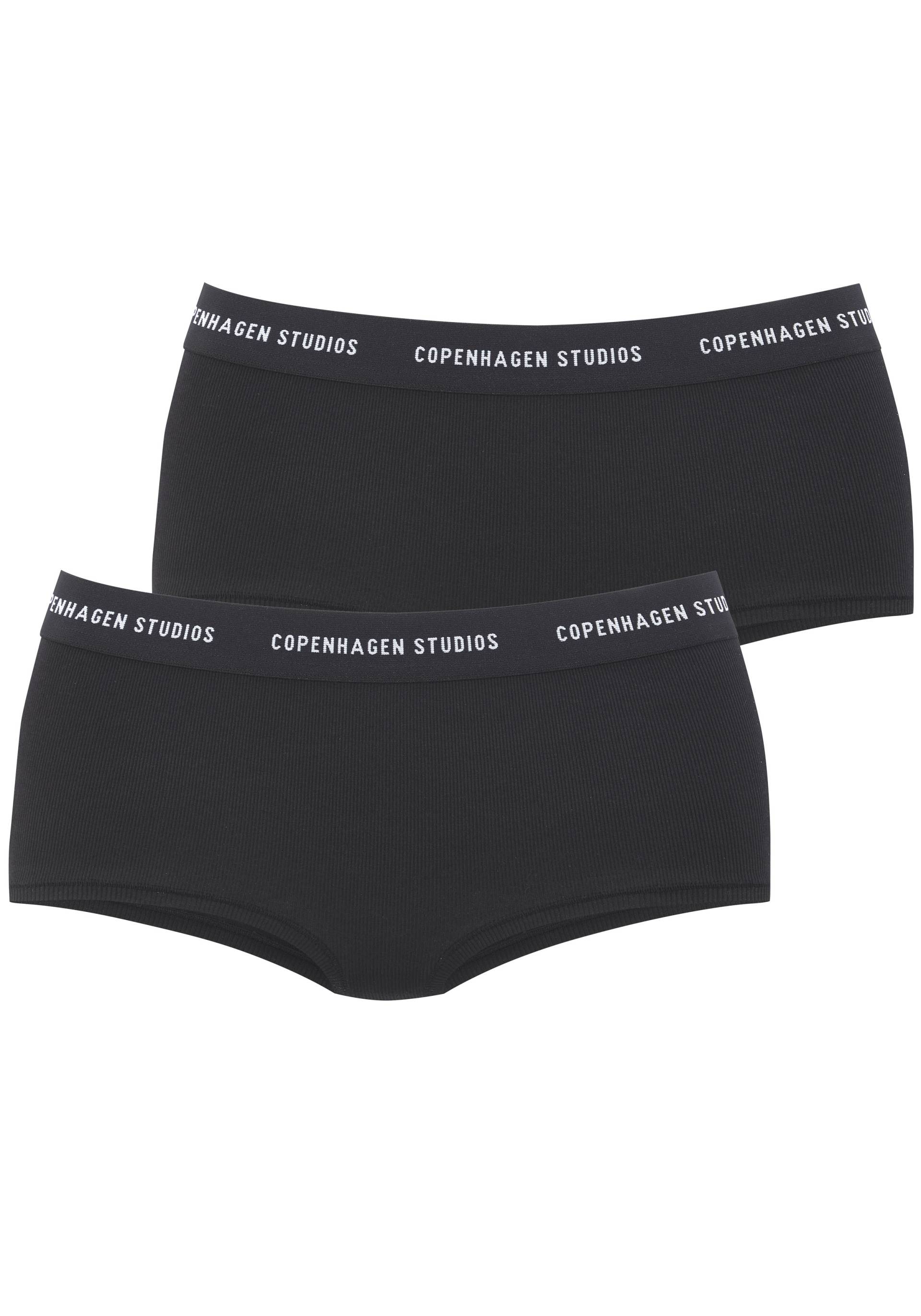 Copenhagen Studios Panty »mit softem Logobund«, (2er-Pack), aus gerippter Bio-Baumwollqualität von Copenhagen Studios