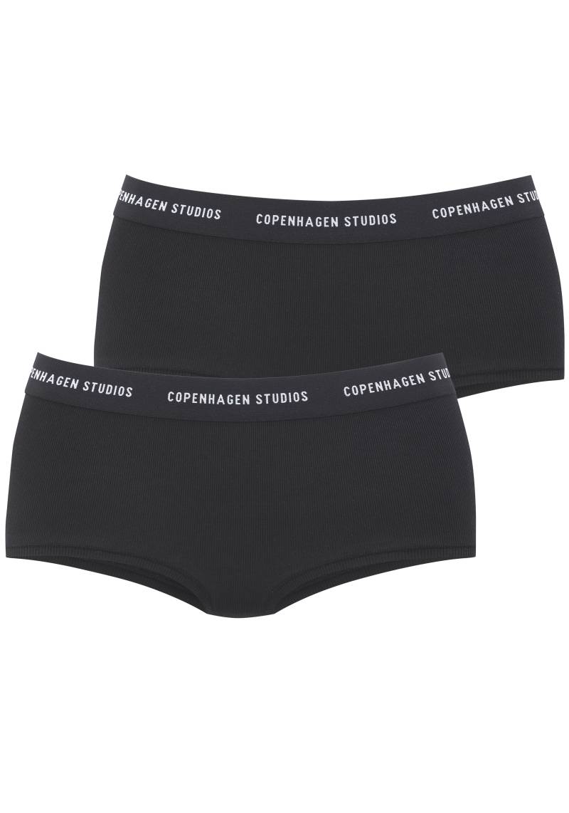 Copenhagen Studios Panty »mit softem Logobund«, (2er-Pack), aus gerippter Bio-Baumwollqualität von Copenhagen Studios