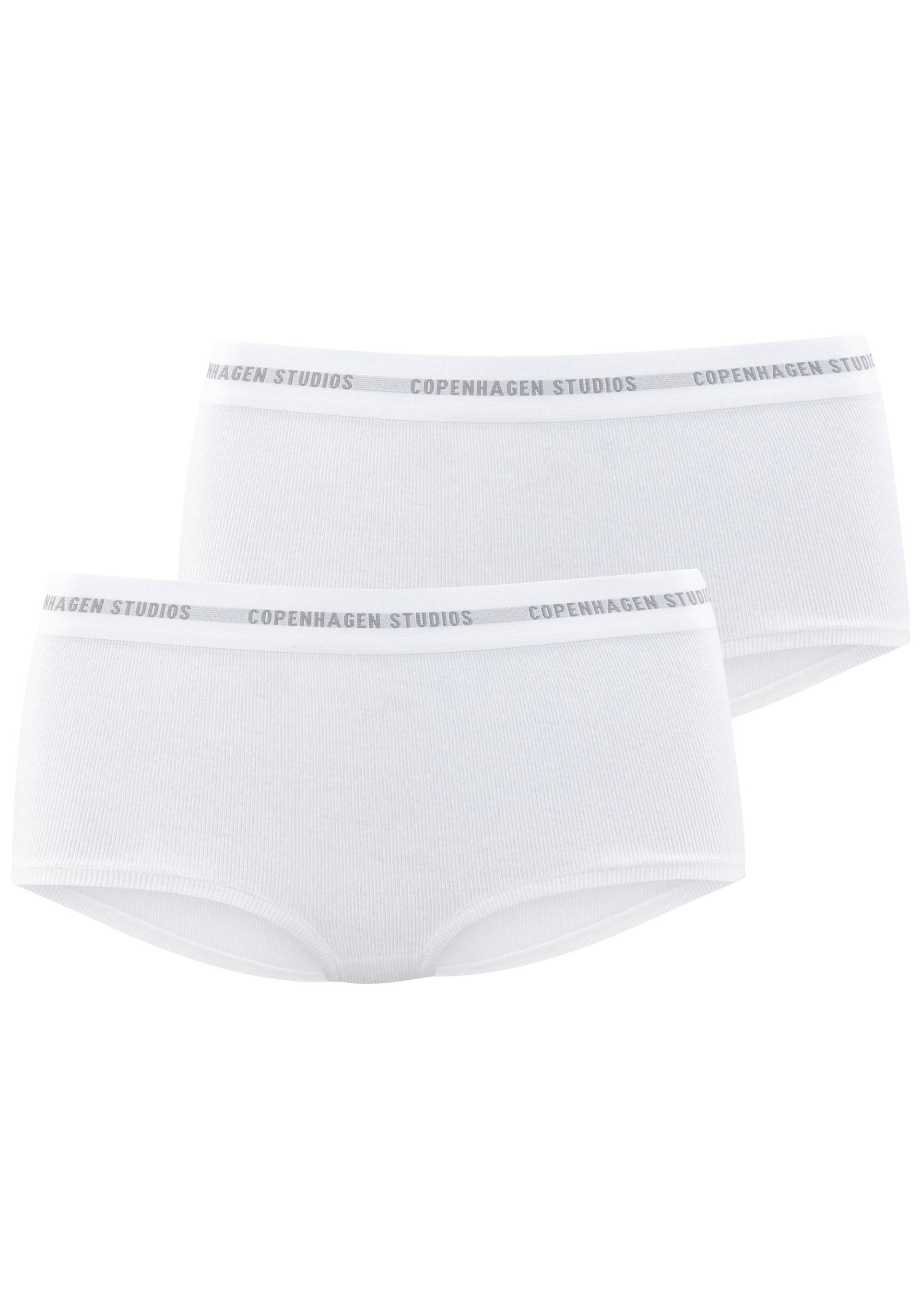 Copenhagen Studios Panty »mit softem Logobund«, (2er-Pack), aus gerippter Bio-Baumwollqualität von Copenhagen Studios