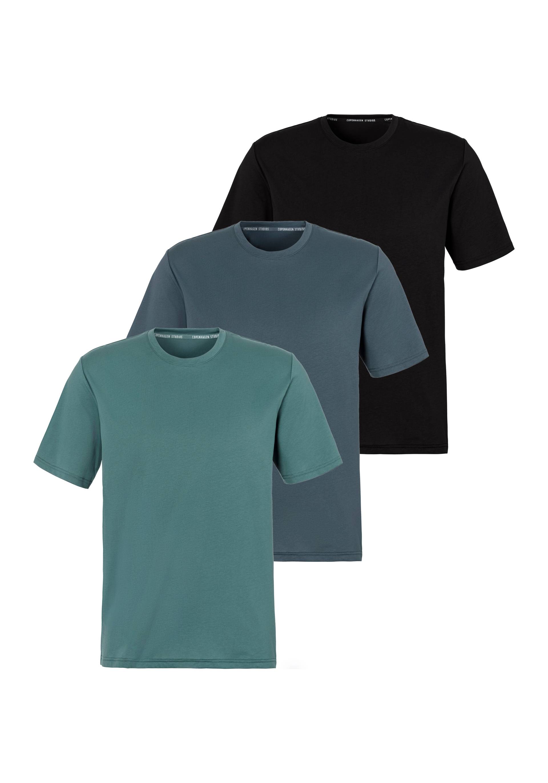Copenhagen Studios T-Shirt, (Packung, 3 tlg.) von Copenhagen Studios
