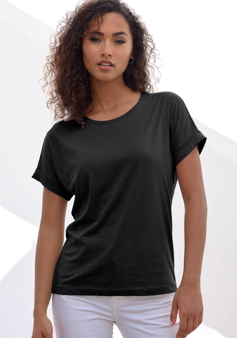 Copenhagen Studios T-Shirt »mit dezentem Logoprint hinten«, aus softer Jersey-Qualität mit Bio-Baumwolle von Copenhagen Studios