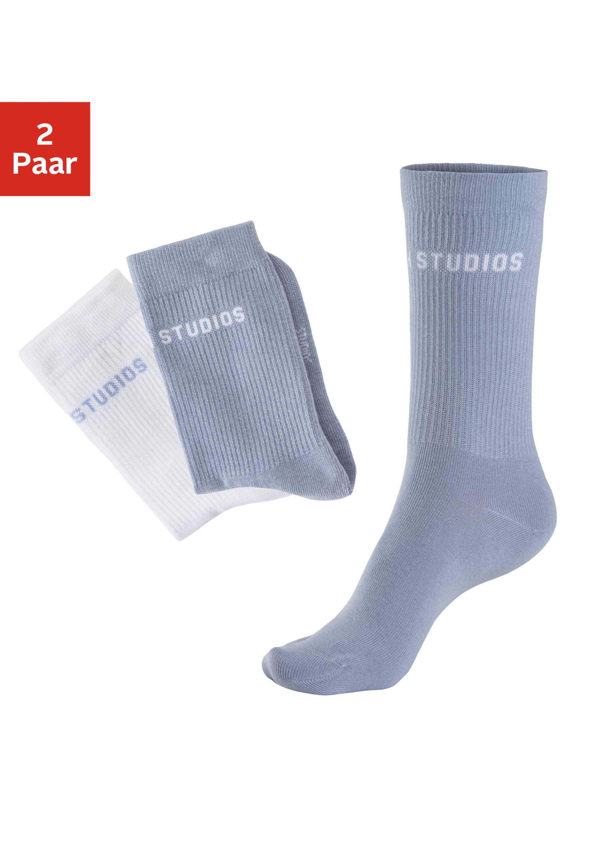 Copenhagen Studios Tennissocken, (Packung, 2 Paar), ohne Frottee von Copenhagen Studios