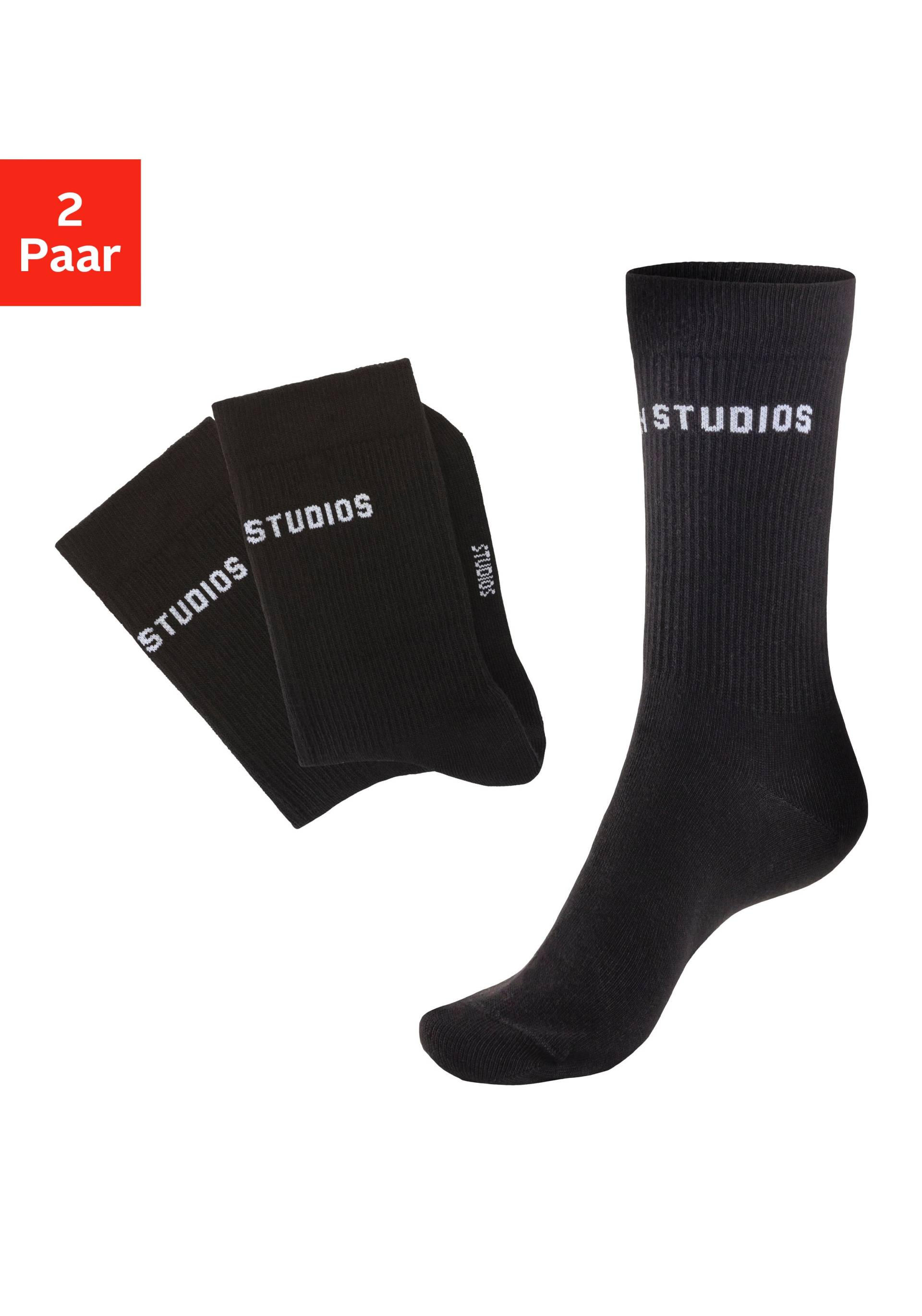 Copenhagen Studios Tennissocken, (Packung, 2 Paar), ohne Frottee von Copenhagen Studios