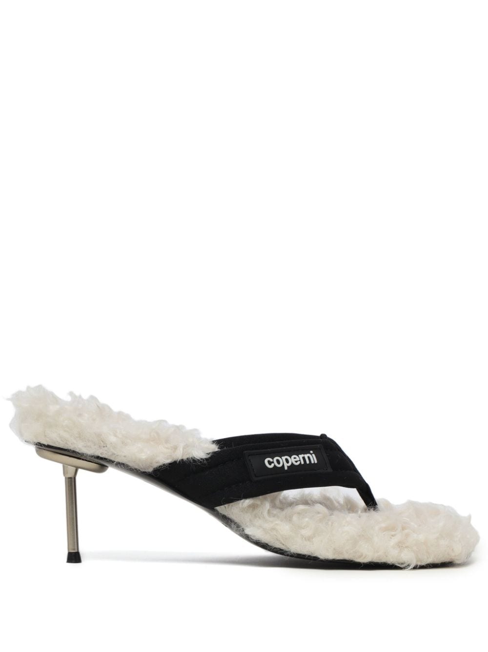 Coperni 55mm logo-appliqué T-bar sandals - Neutrals von Coperni