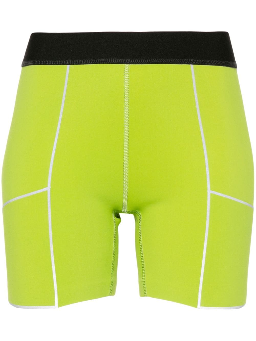 Coperni C+ Bike mini shorts - Green von Coperni