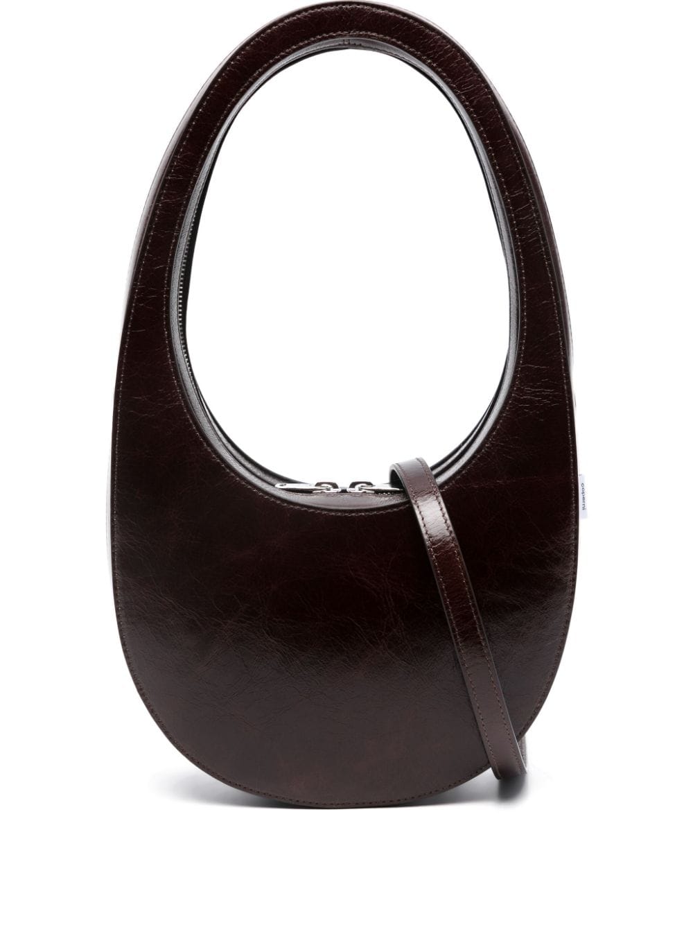 Coperni Swipe smooth-leather shoulder bag - Brown von Coperni