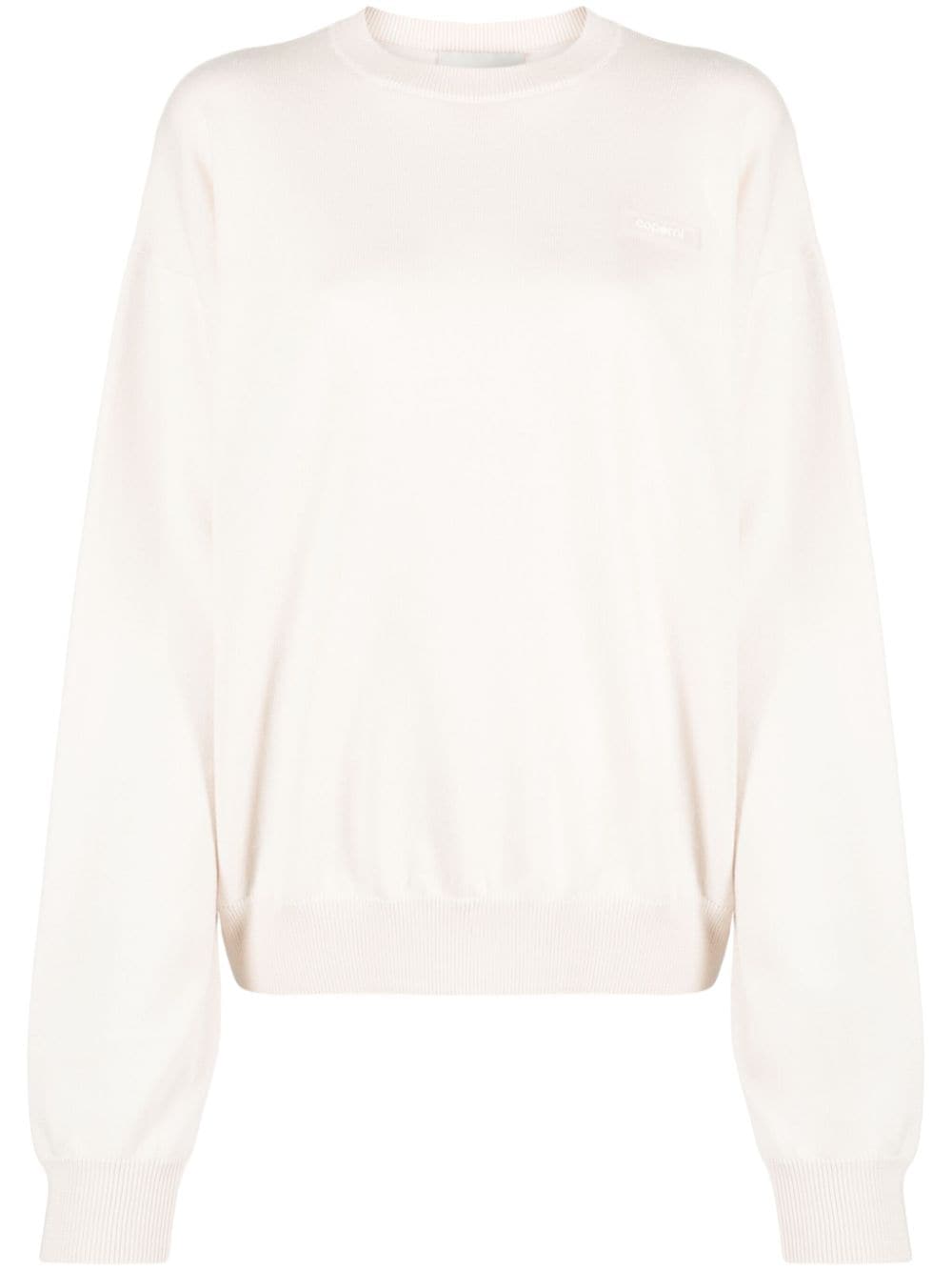 Coperni crew-neck wool jumper - Neutrals von Coperni