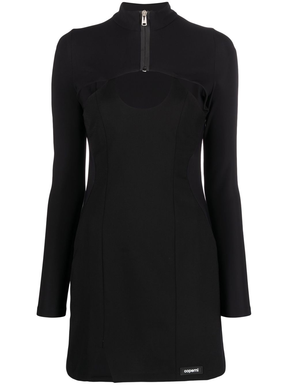 Coperni cut-out detail minidress - Black von Coperni