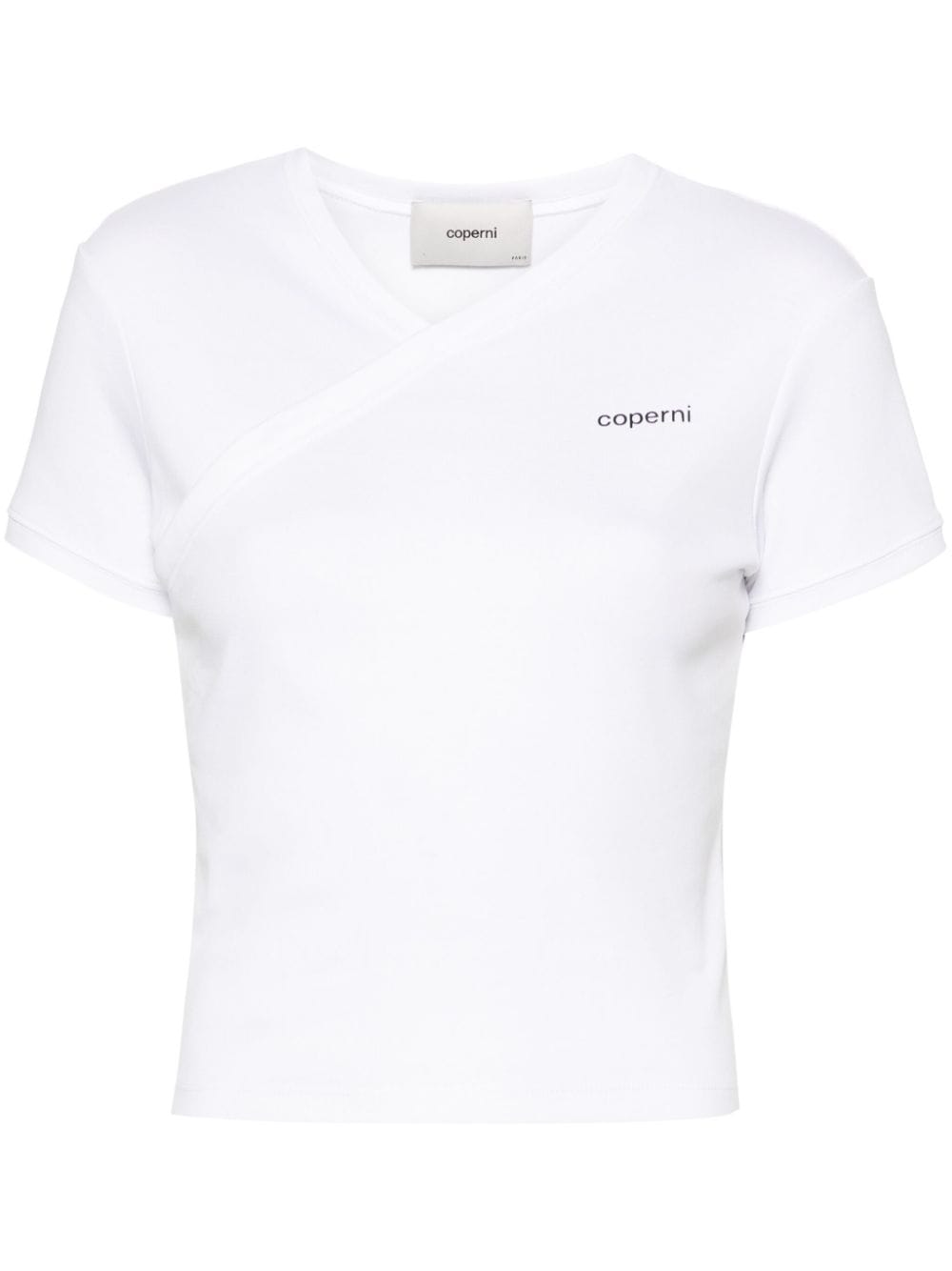 Coperni logo-print T-shirt - White von Coperni