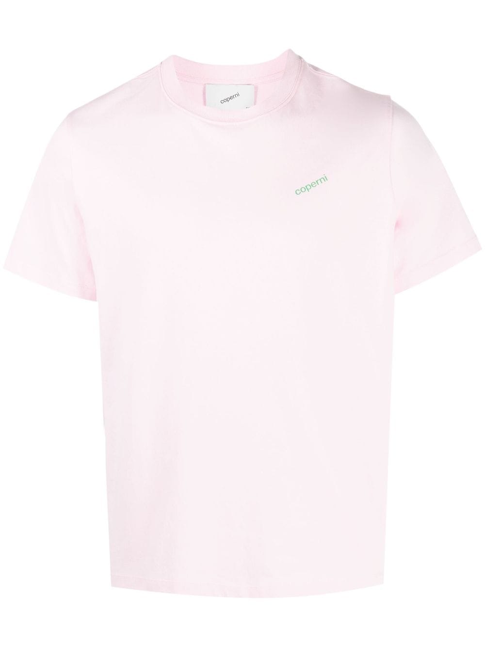 Coperni logo-print cotton T-shirt - Pink von Coperni