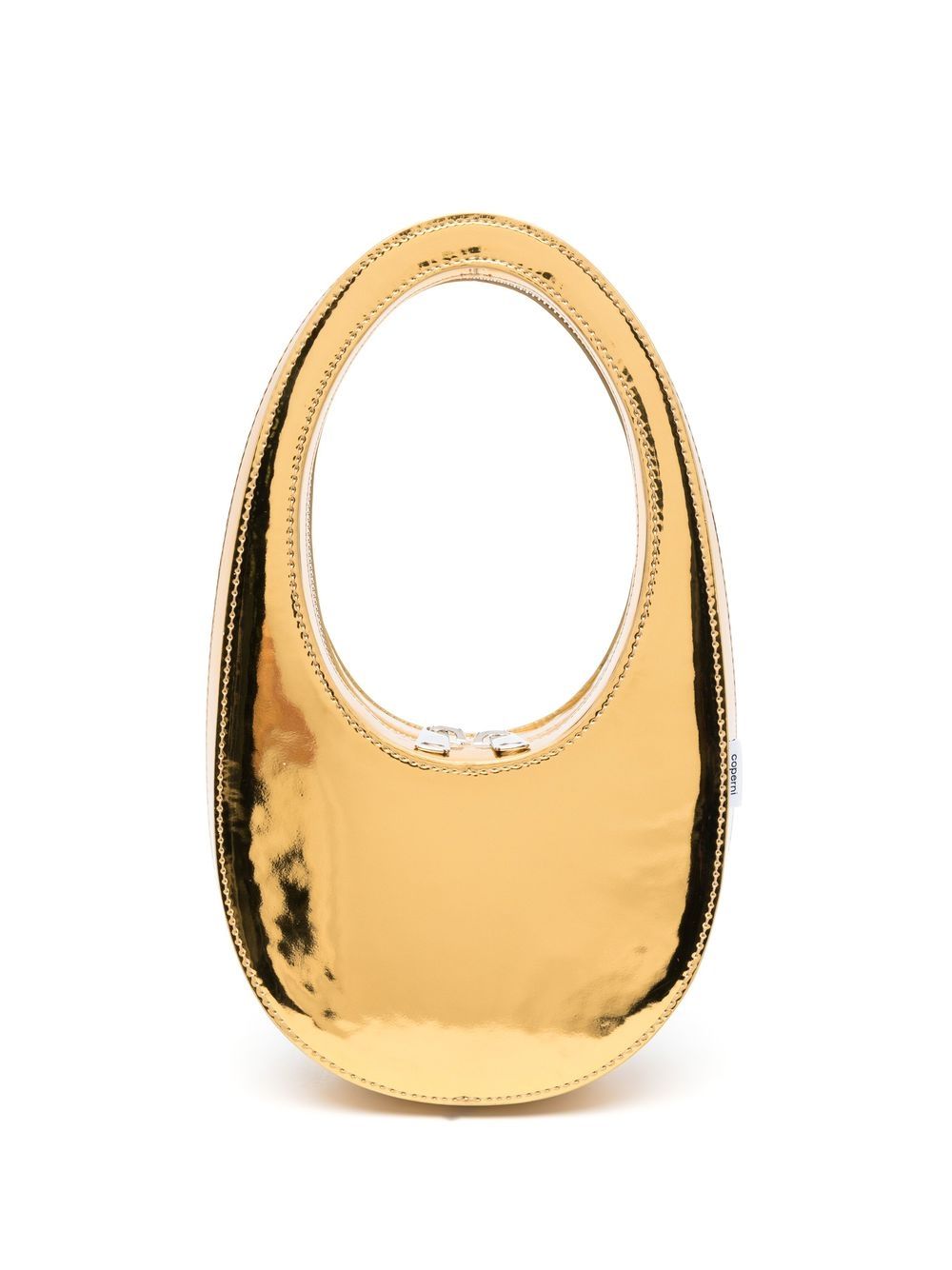 Coperni mini Swipe tote bag - Gold von Coperni