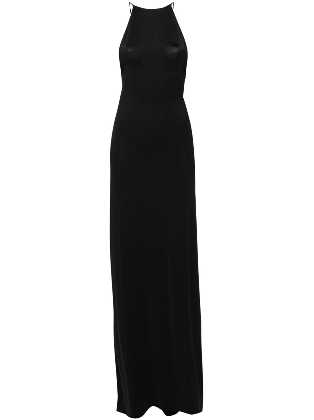 Coperni triangle-plaque long dress - Black von Coperni