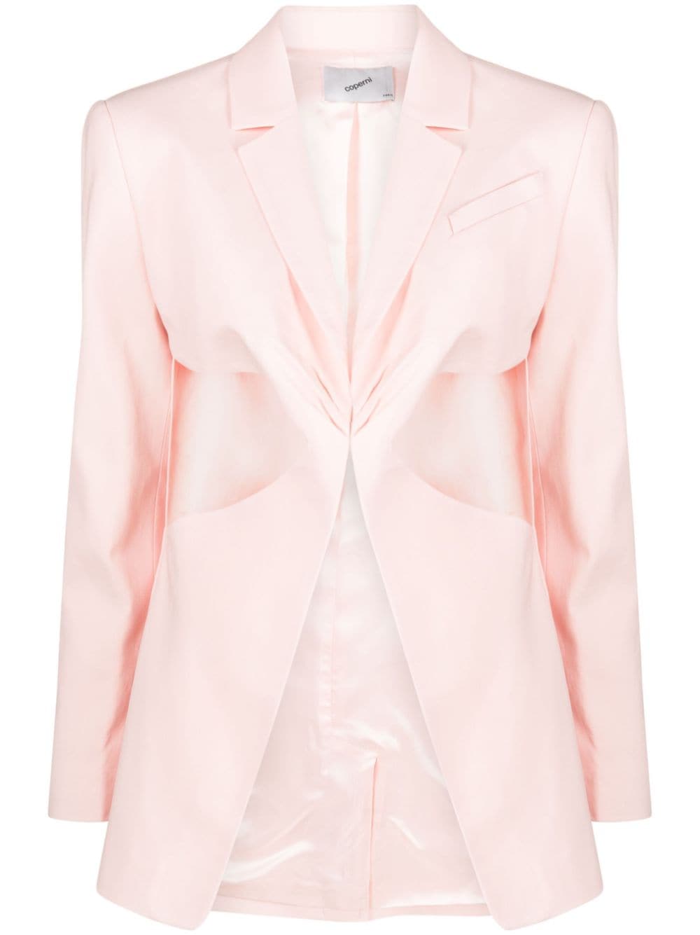 Coperni twisted cut-out blazer - Pink von Coperni