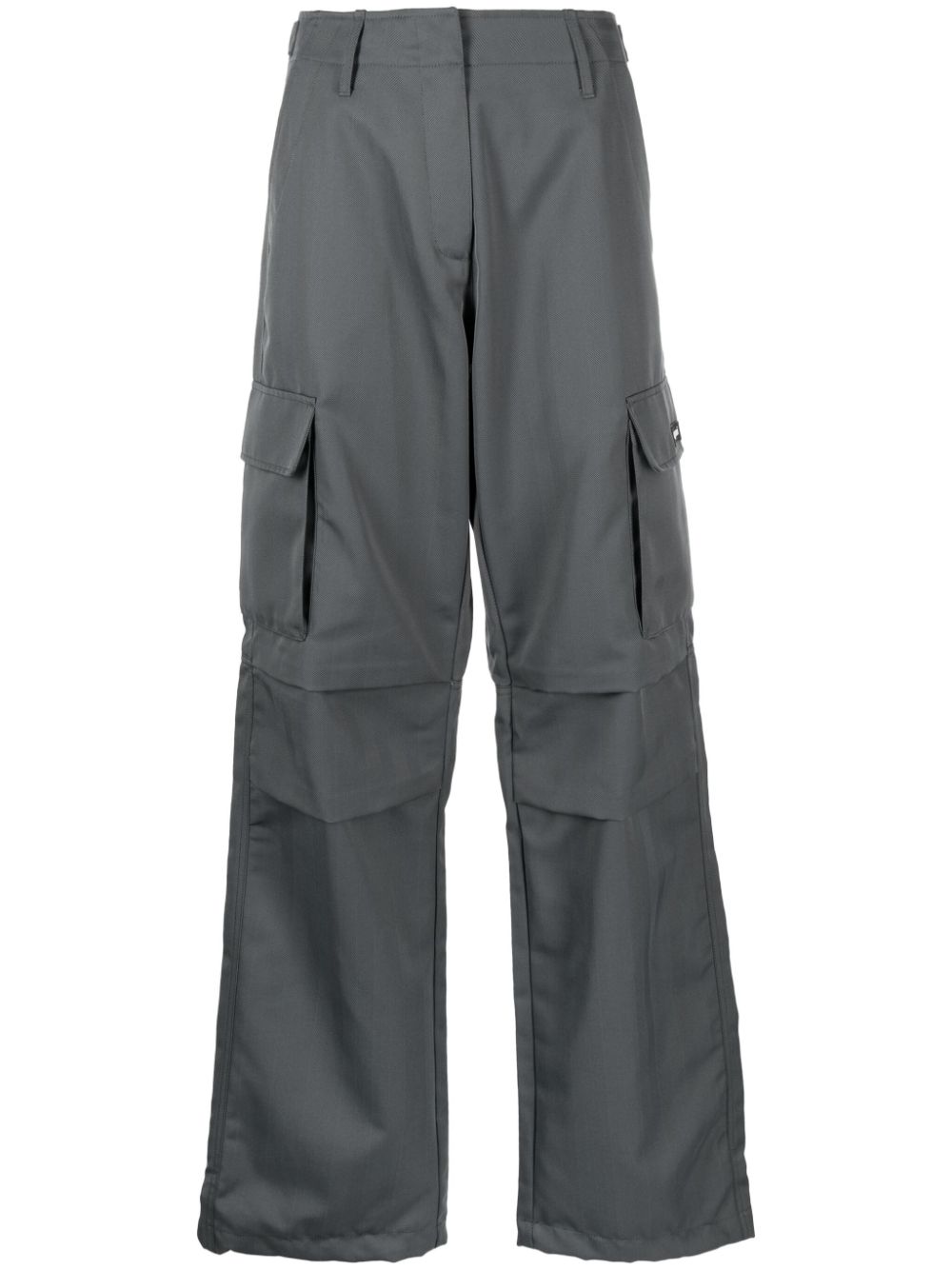 Coperni wide-leg cargo trousers - Grey von Coperni