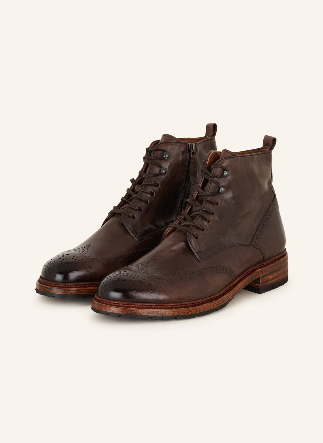 Cordwainer Schnürboots Lace Up braun von Cordwainer