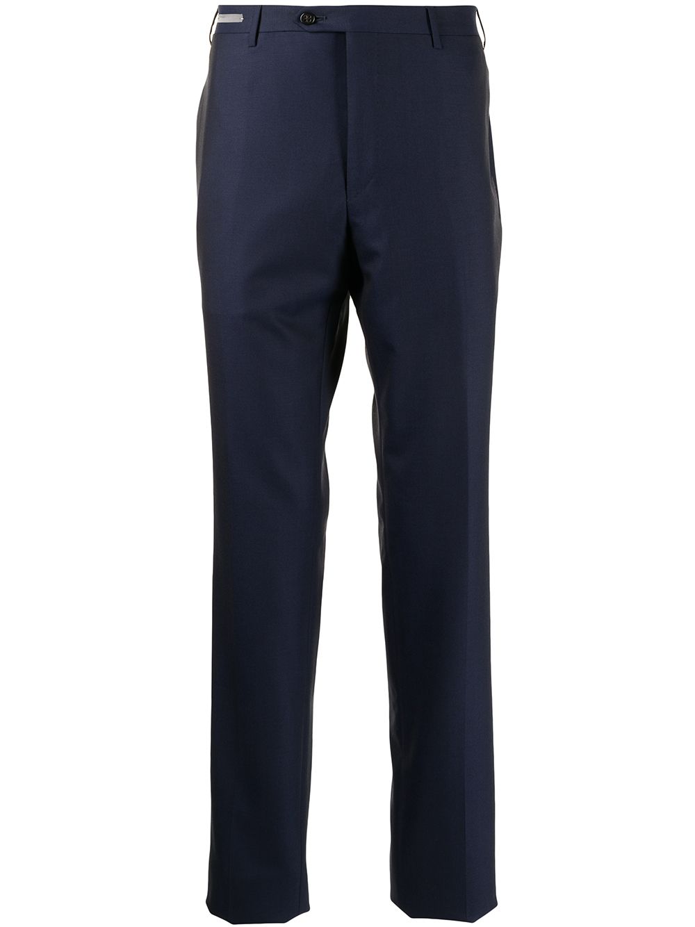 Corneliani Leader Super 160's wool trousers - Blue von Corneliani
