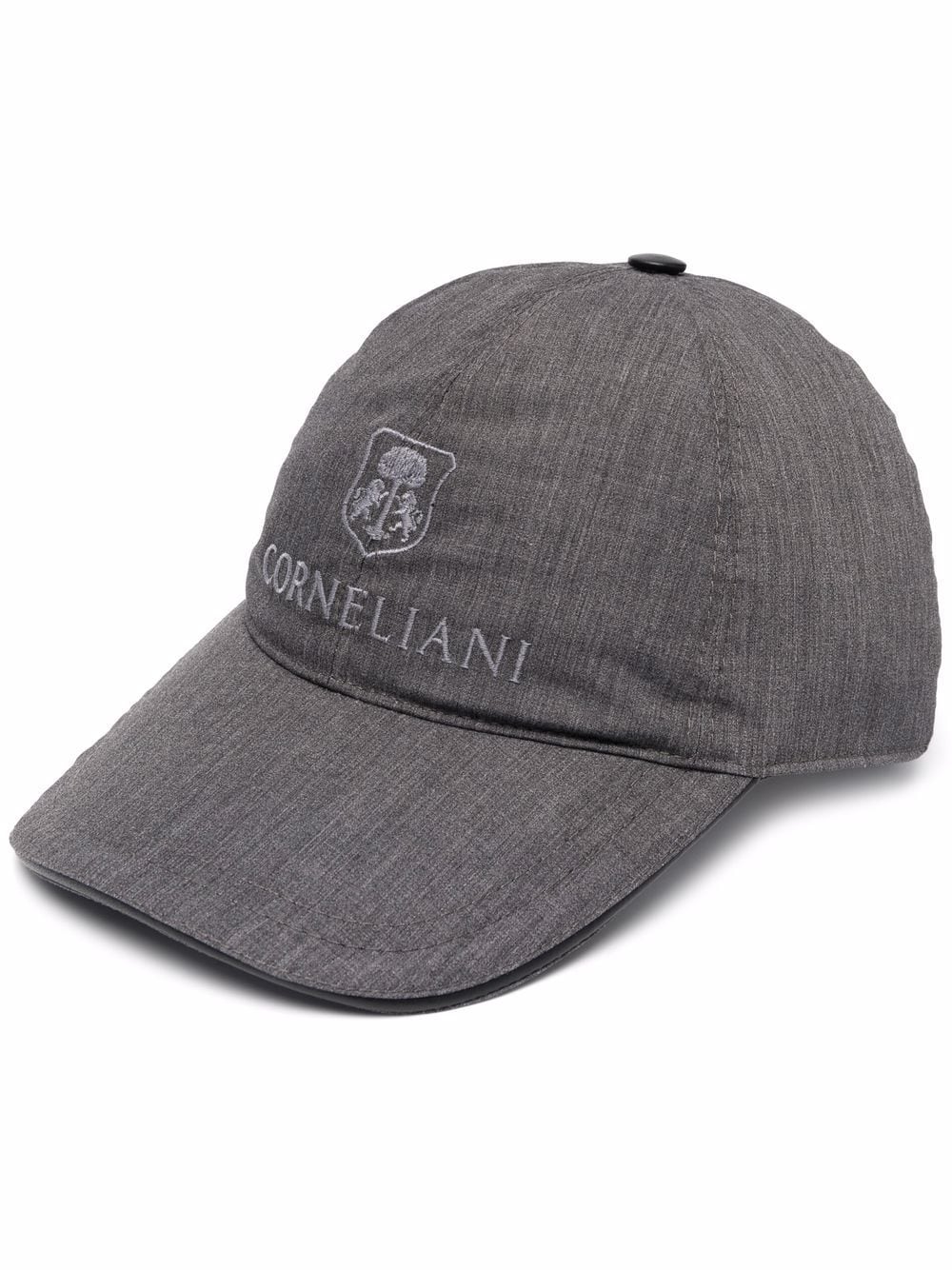 Corneliani cotton-blend cap - Grey von Corneliani