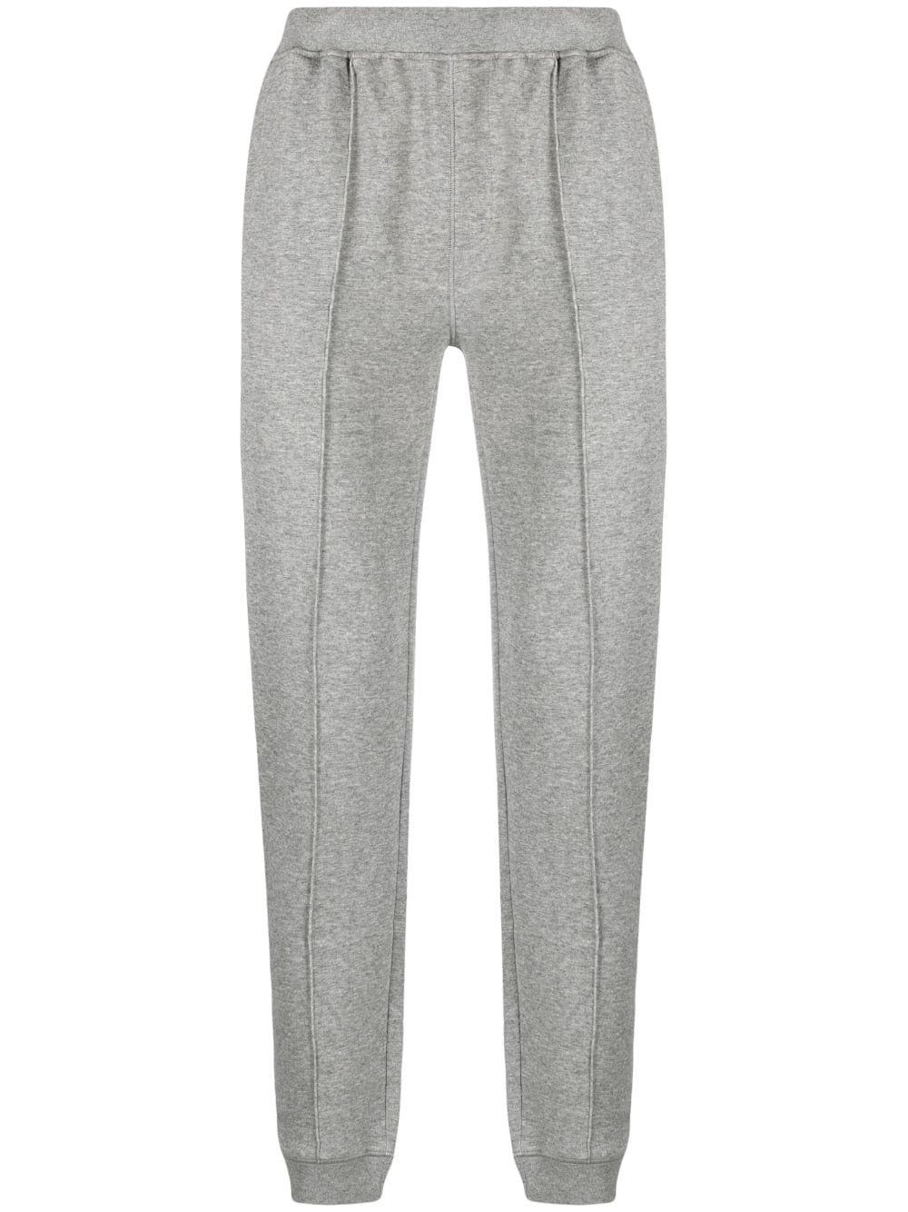 Corneliani elastic-waist straight-leg track pants - Grey von Corneliani