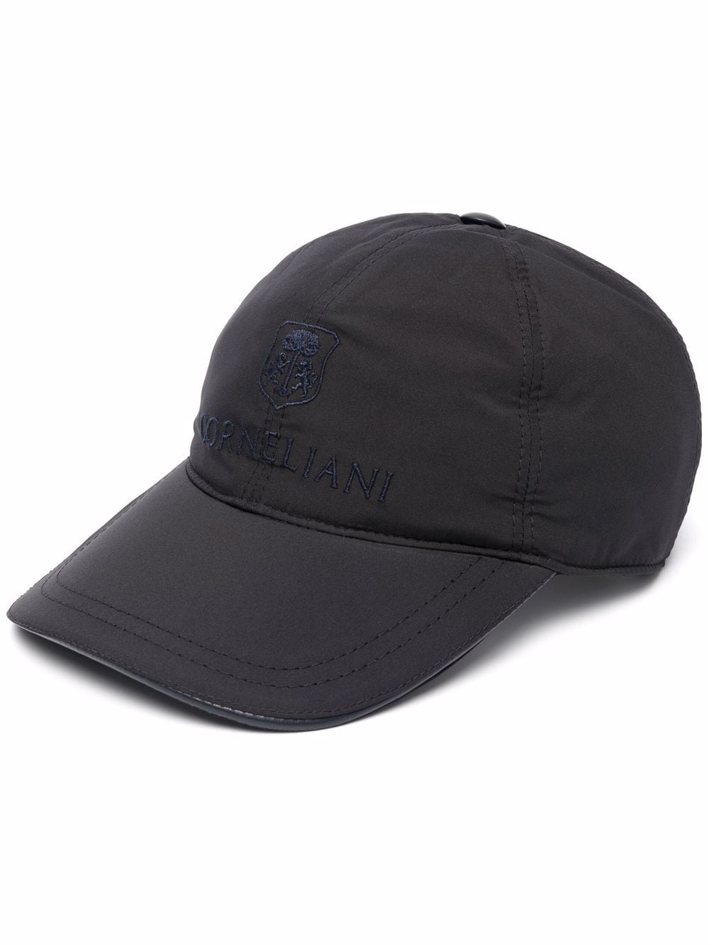 Corneliani embroidered logo-cap - Blue von Corneliani