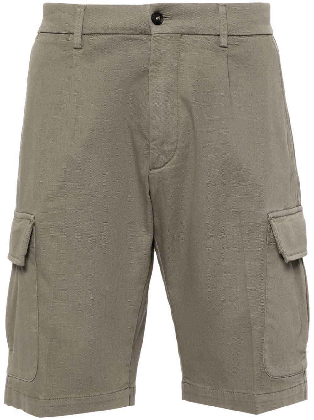 Corneliani mid-length cargo shorts - Green von Corneliani