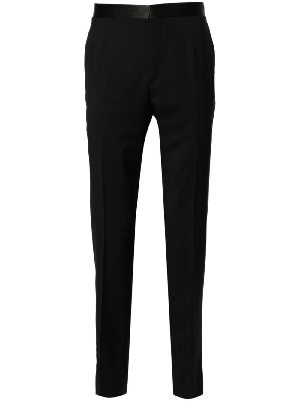 Corneliani mid-rise tailored trousers - Black von Corneliani