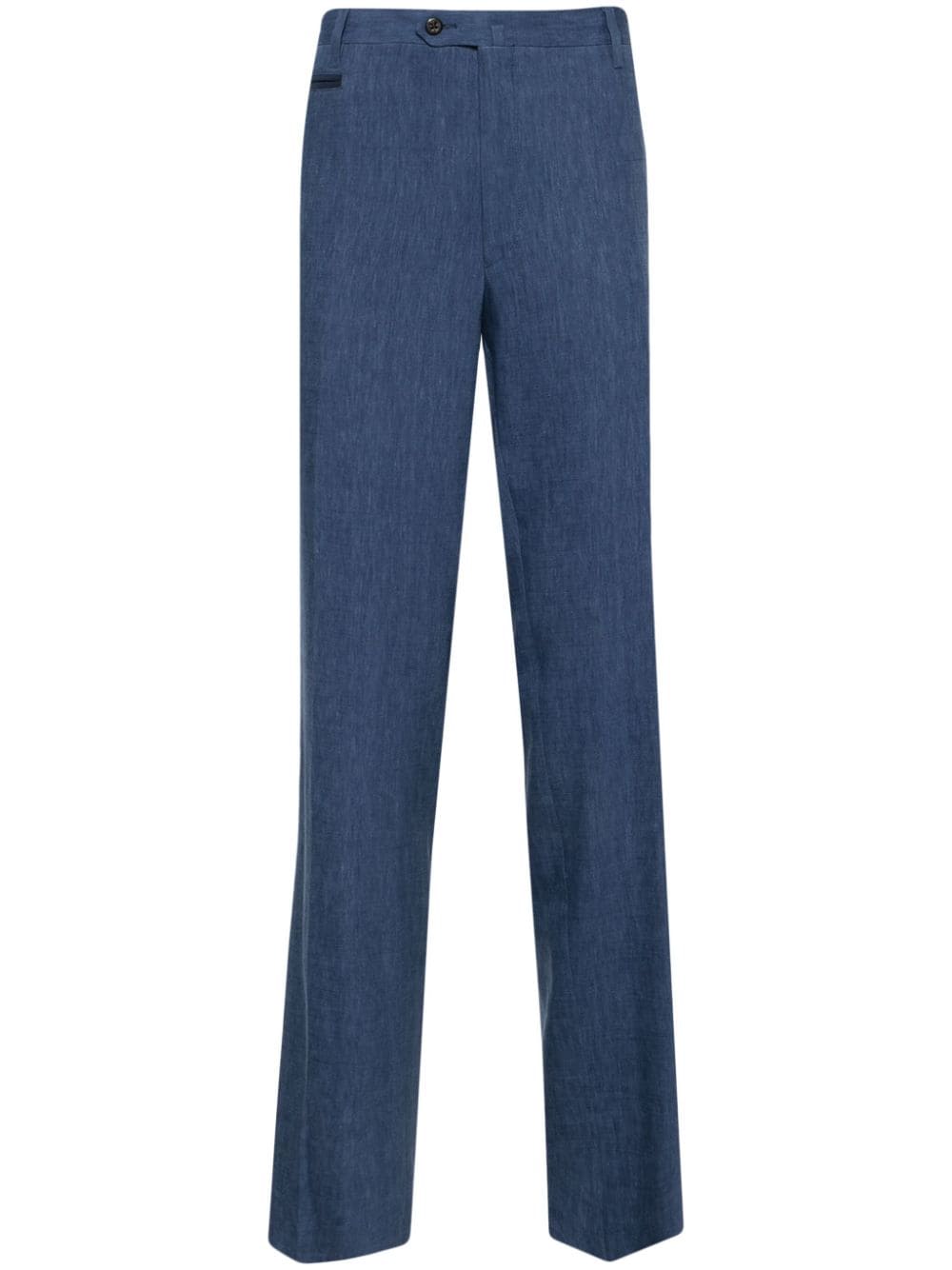 Corneliani mid-rise tailored trousers - Blue von Corneliani