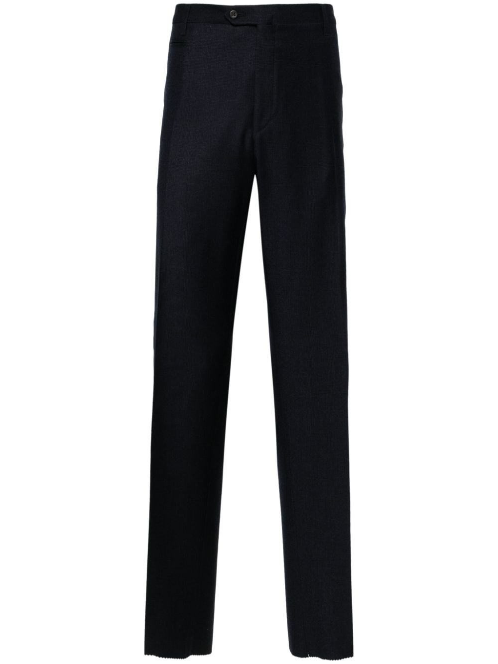 Corneliani mid-rise tailored trousers - Blue von Corneliani