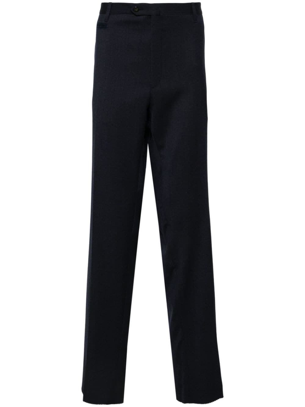 Corneliani mid-rise tailored trousers - Blue von Corneliani