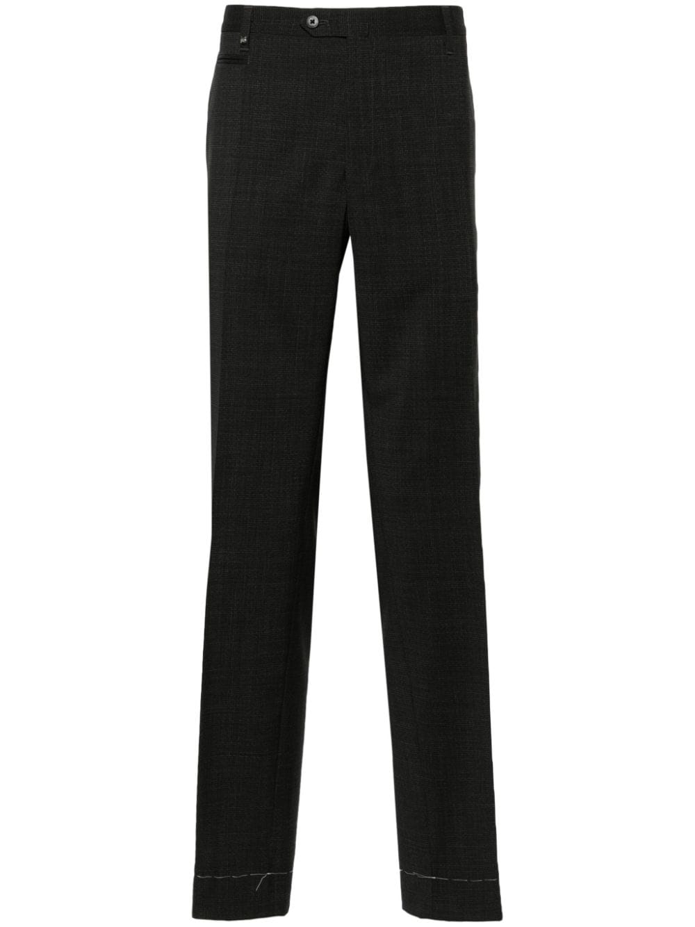 Corneliani mid-rise tailored wool trousers - Grey von Corneliani