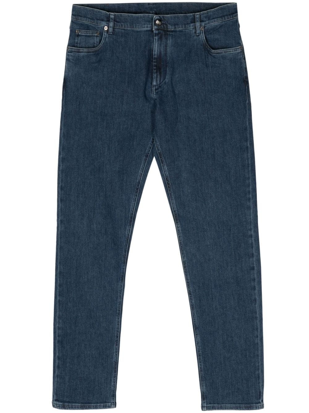 Corneliani mid-rise tapered jeans - Blue von Corneliani