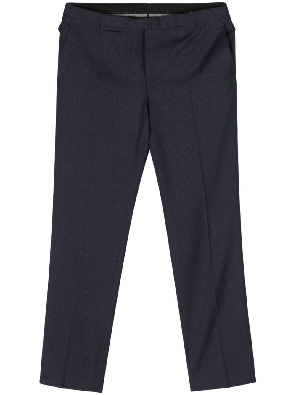 Corneliani mini check tailored trousers - Blue von Corneliani