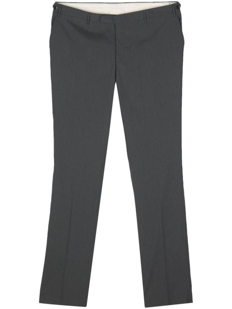 Corneliani pinstripe-pattern tapered tailored trousers - Grey von Corneliani