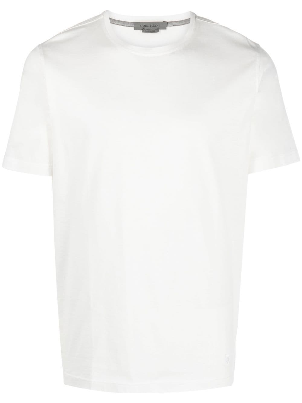 Corneliani short sleeve cotton T-shirt - White von Corneliani