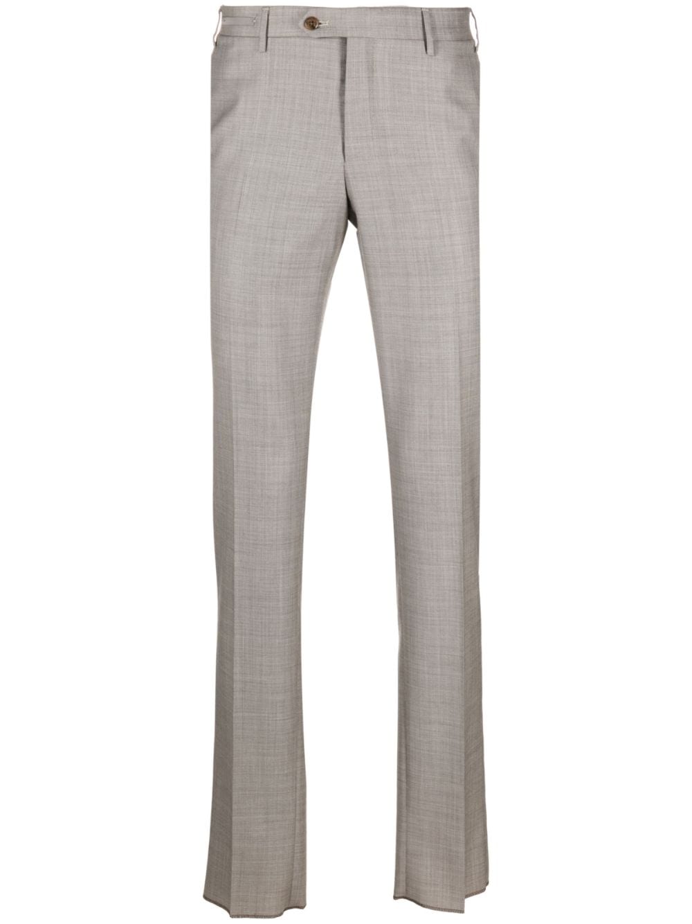 Corneliani slim-cut tailored trousers - Grey von Corneliani