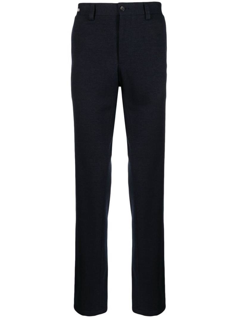 Corneliani slim-cut trousers - Blue von Corneliani