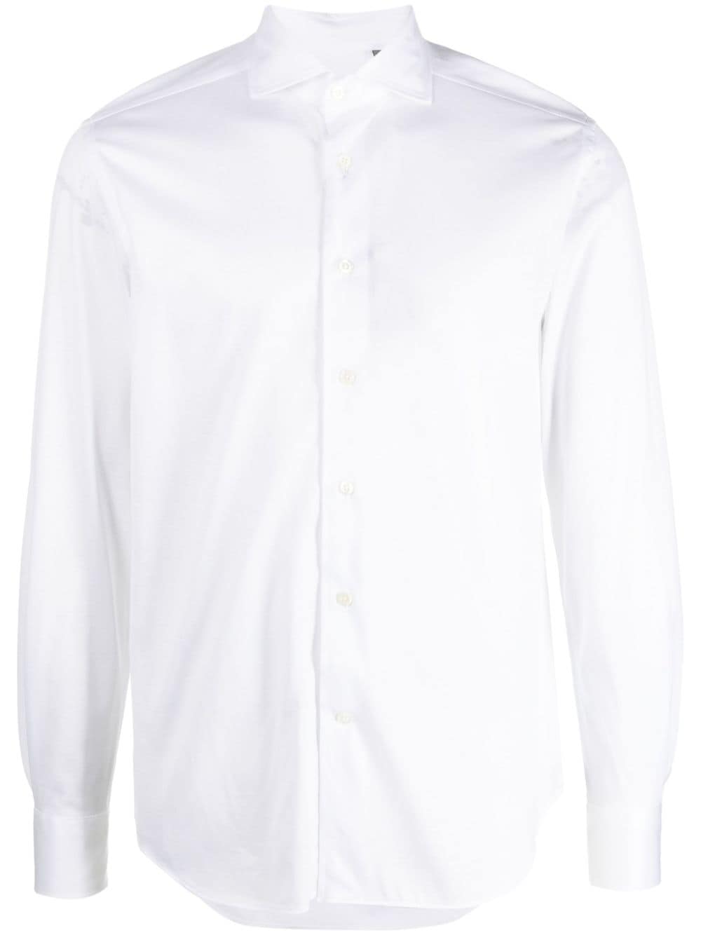 Corneliani spread-collar cotton shirt - White von Corneliani