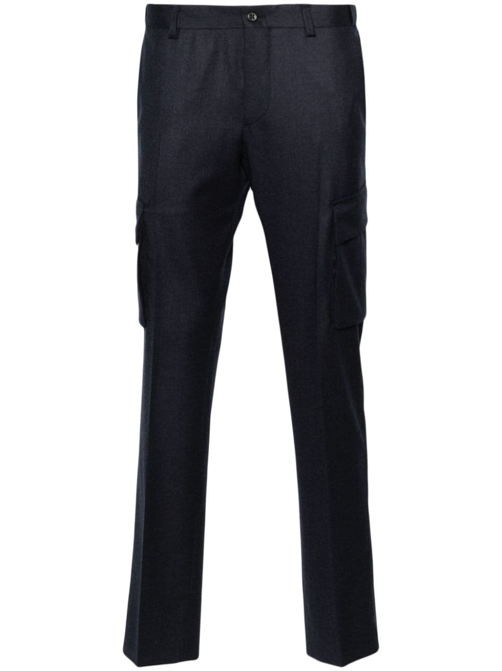 Corneliani straight-leg cargo trousers - Blue von Corneliani